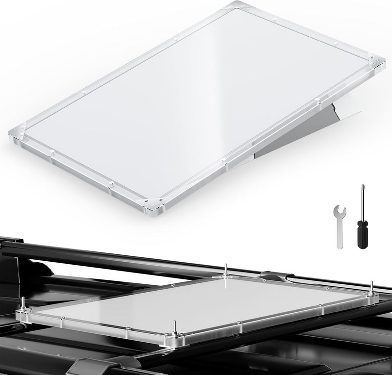 DAIERTEK Starlink Performance (Gen3) Roof Rack Mount, Starlink FHP Protective Cover, Heat-Resistant, Waterproof, Easy Screw Installation, for Car Roof, RV, Truck, Trailer - Image 1